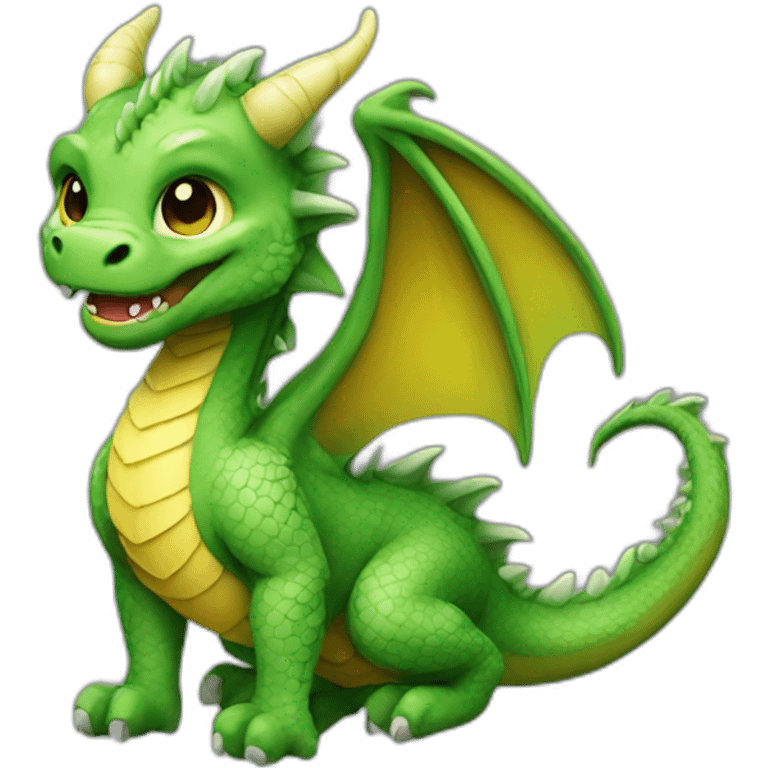 dragon cute trendy emoji