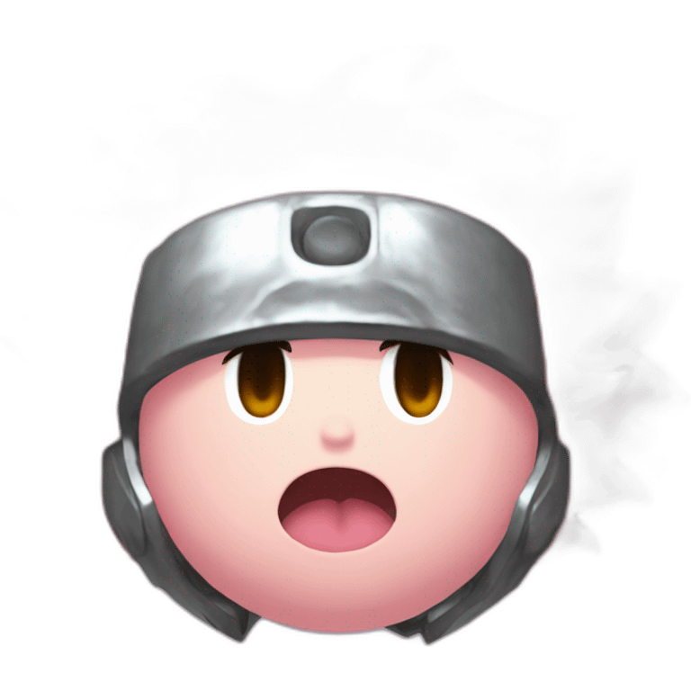 Kirby absorbed goku emoji