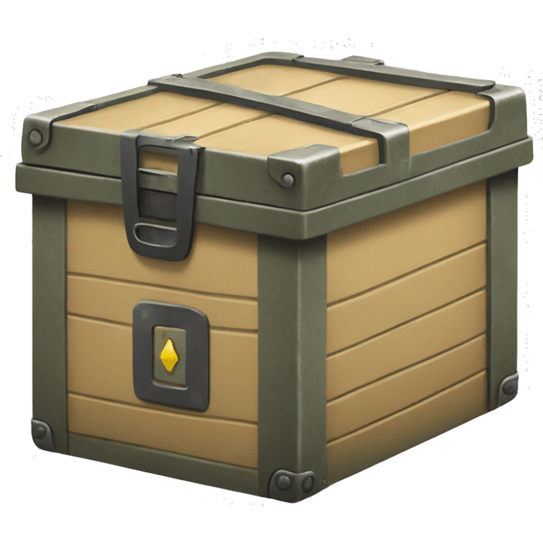 Ammunition box emoji