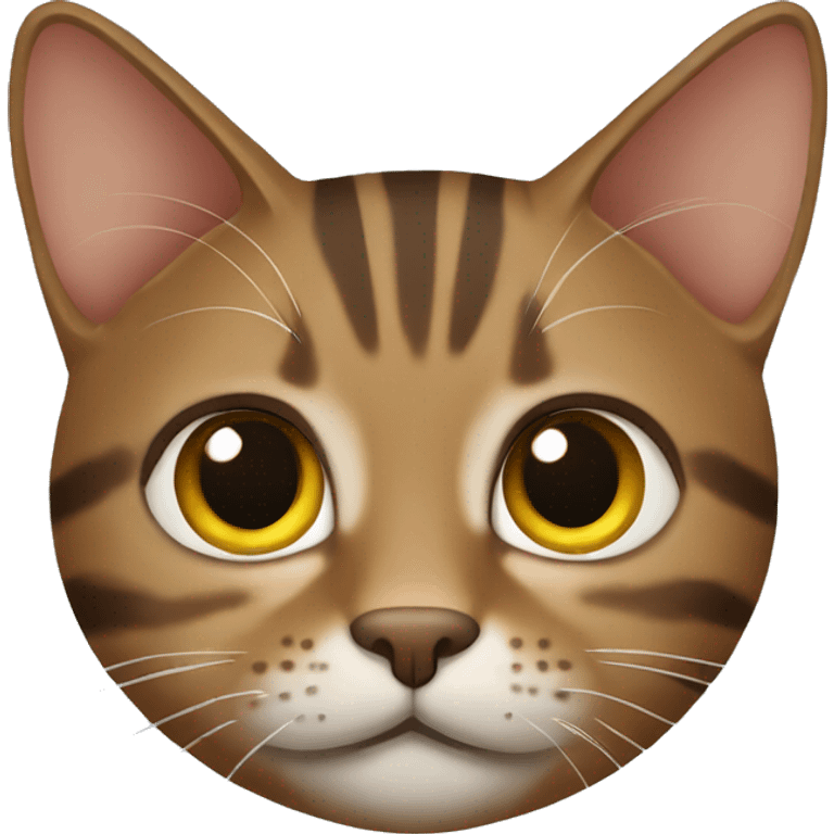 brown tabby cat  emoji