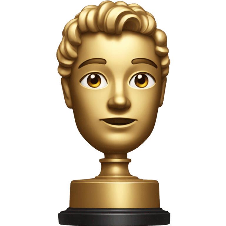 Oscar statuette emoji