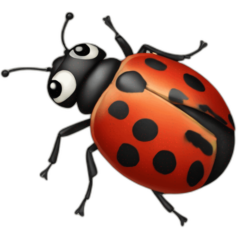 Lady bug emoji