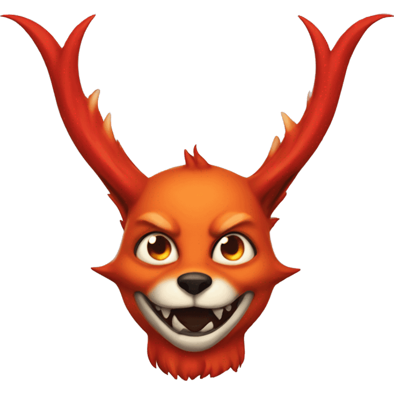 Fox Devil emoji