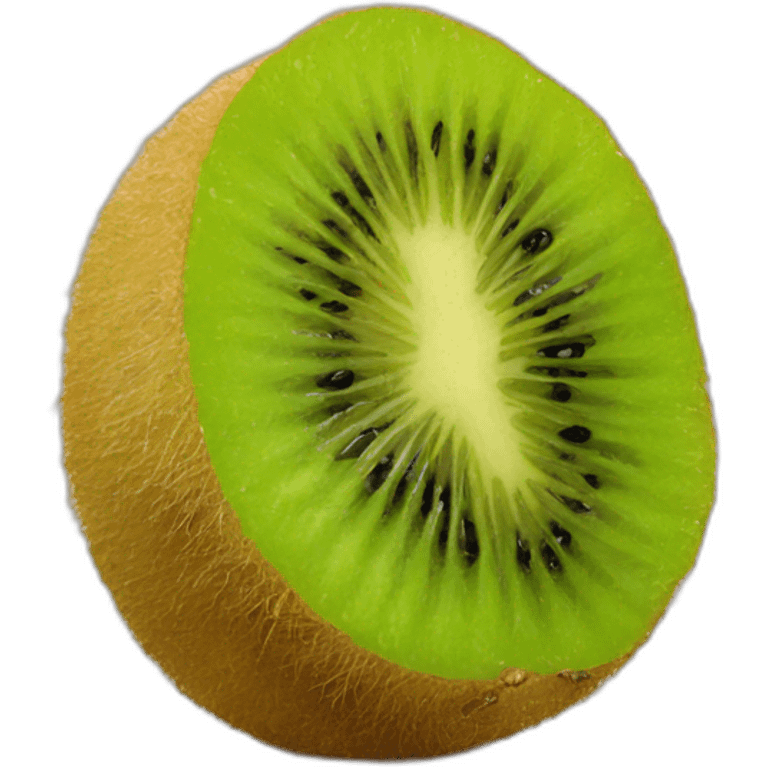 Dried kiwi fruit emoji