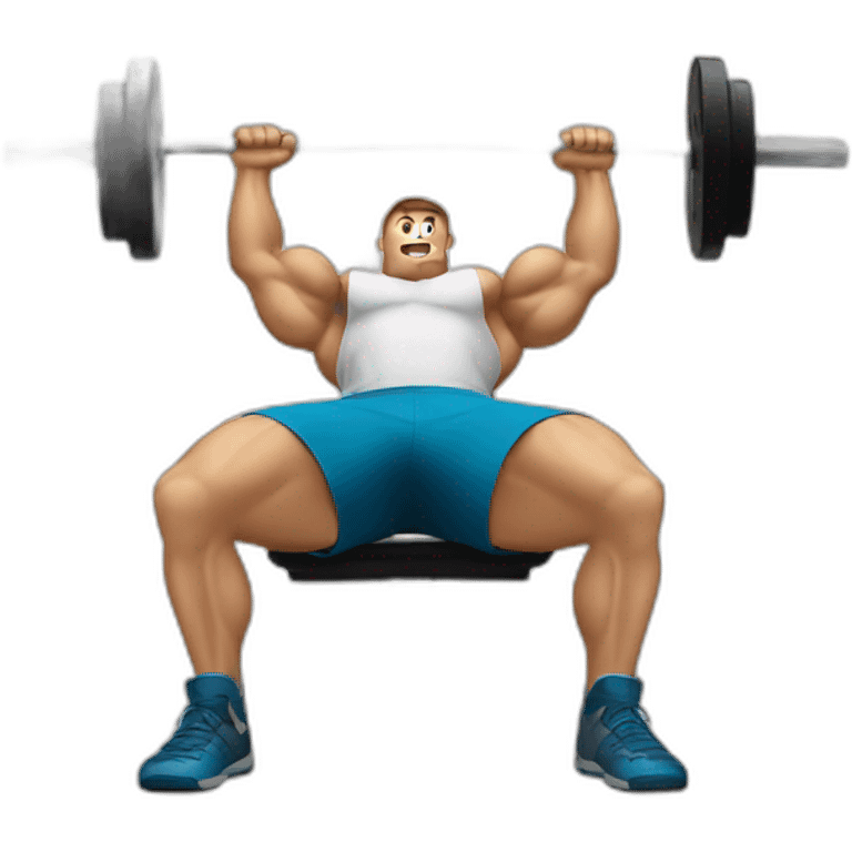 bench press emoji