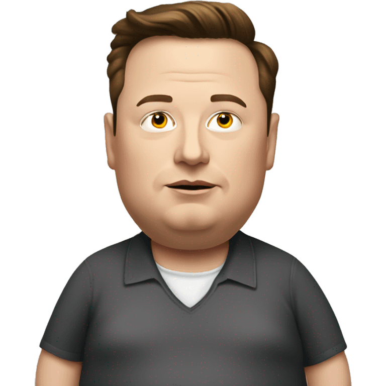 elon musk obese emoji