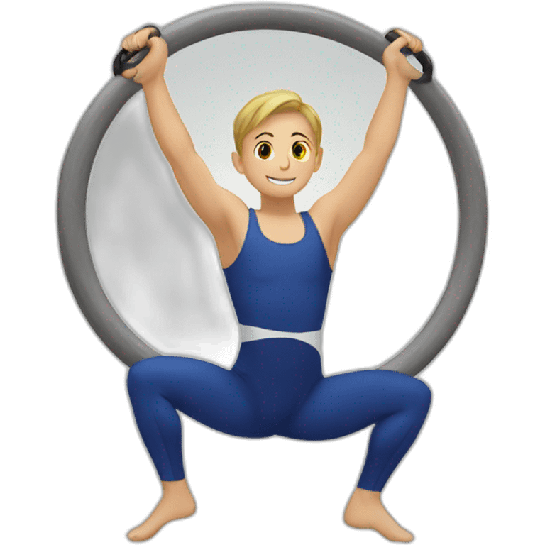 Gymnastic rings emoji