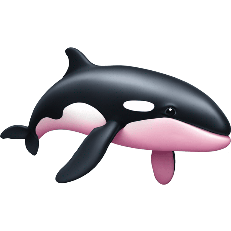 Pink killer whale  emoji