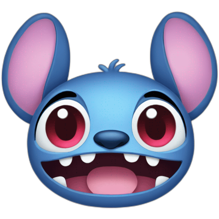 Stitch with heart eyes  emoji