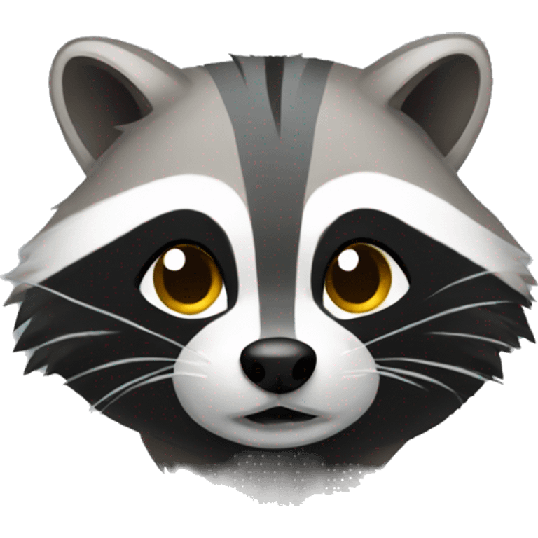 a raccoon is a cleaner  emoji