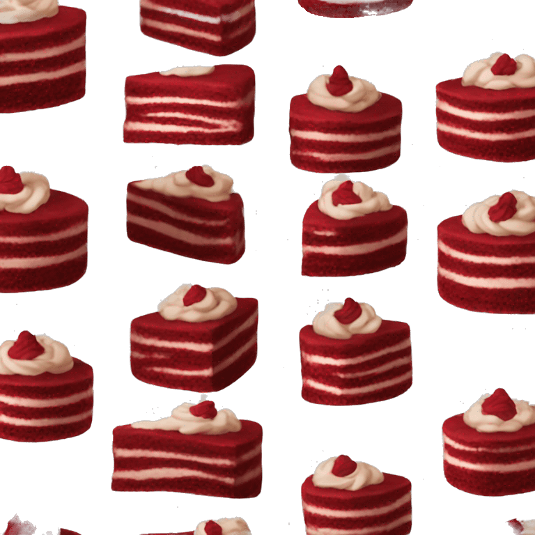 Red Velvet Cake emoji