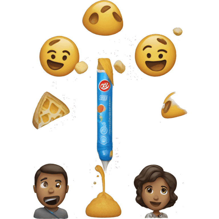 Un mentors qui mange un mentos emoji