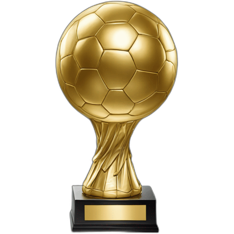 Ballon d'Or trophy emoji