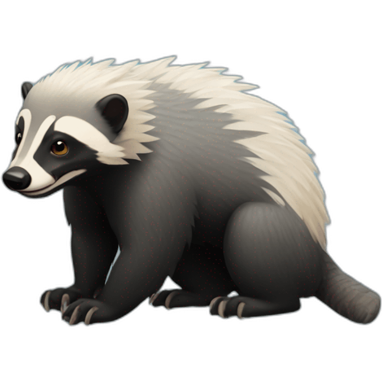 Honeybadger emoji