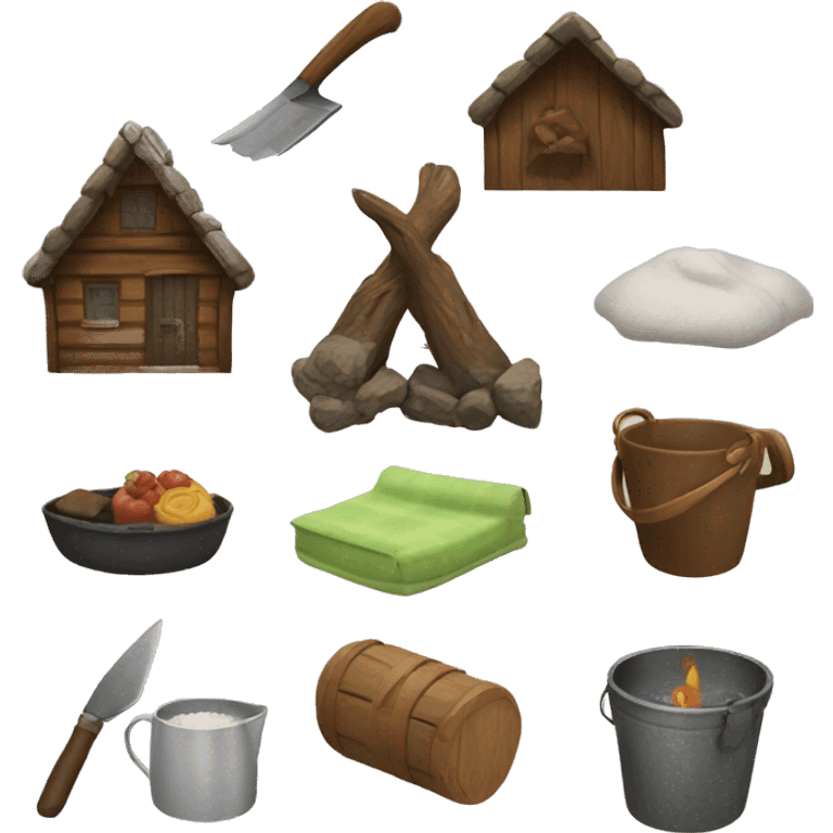 Cottage core items  emoji