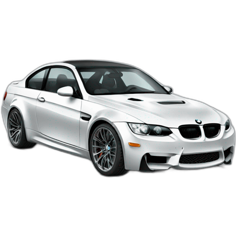 Car bmw m3 emoji