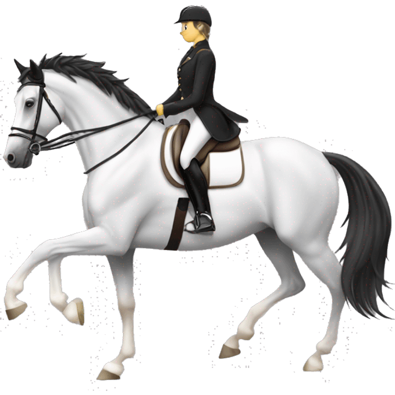 Dressage horse  emoji