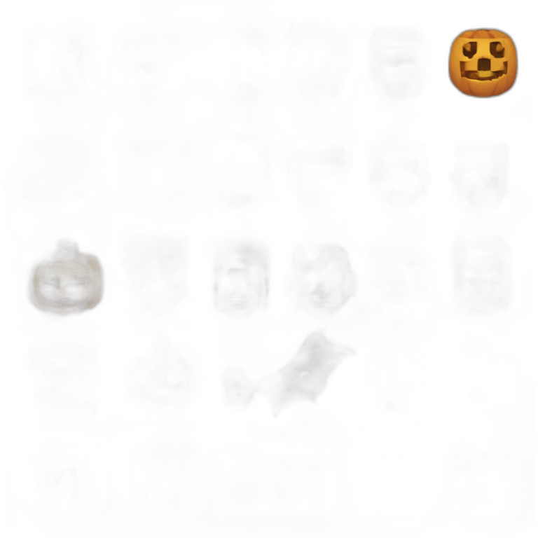 Minecraft Halloween emoji