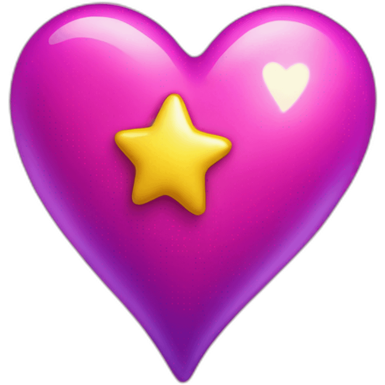 pink-and-purple-heart-with-yellow-sparkles emoji