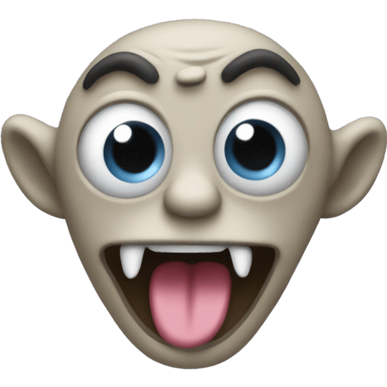 Random imaginary creature funny looking emoji