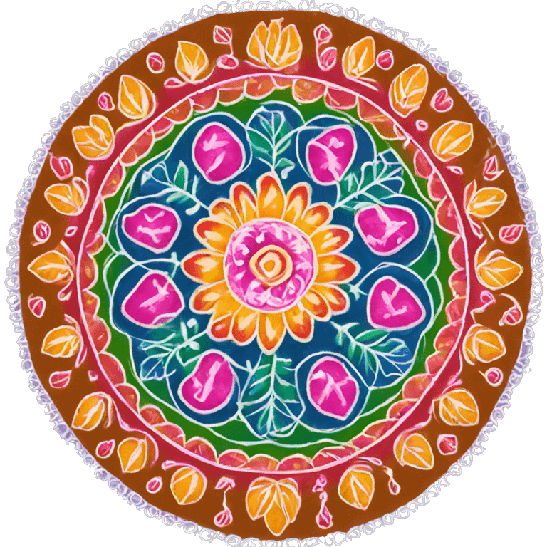 kolam rangoli emoji