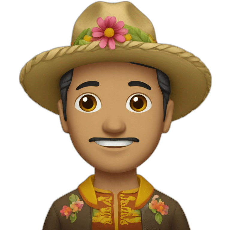 mexico flores de cempasuchil emoji