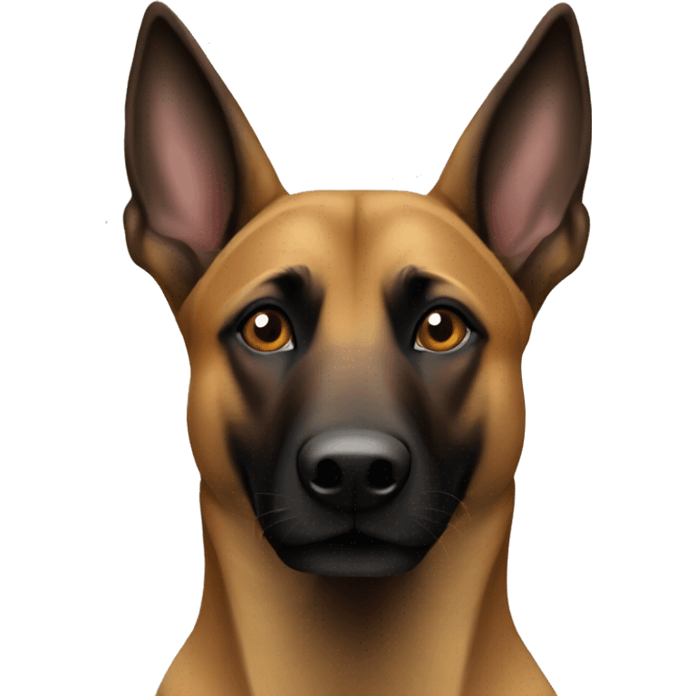 belgian malinois head emoji