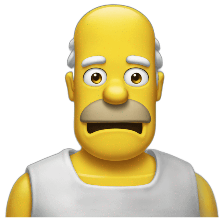 Homer simpsom emoji