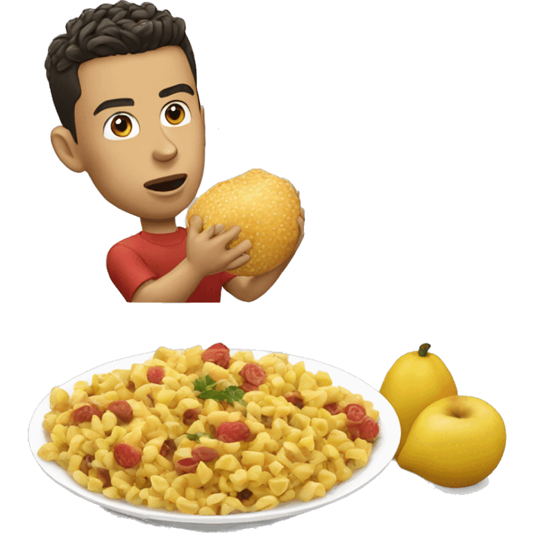 ronaldo qui mange emoji