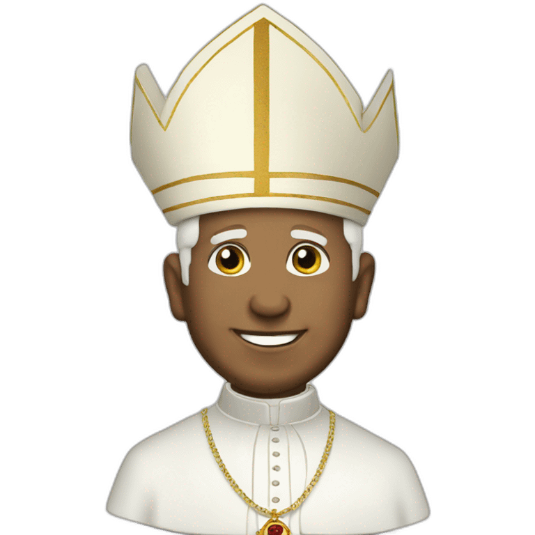 the pope emoji