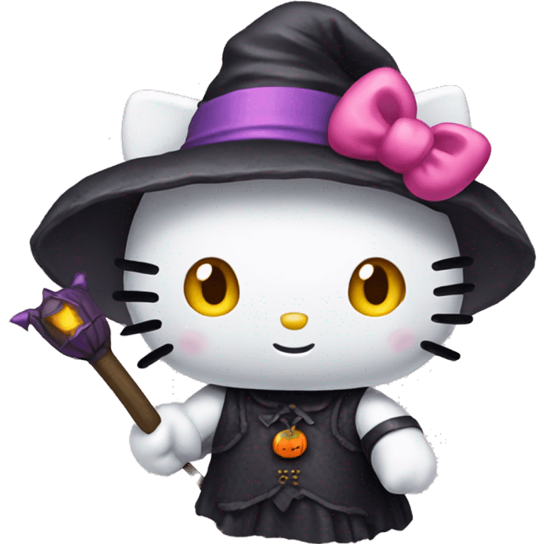 Hello kitty Halloween  emoji