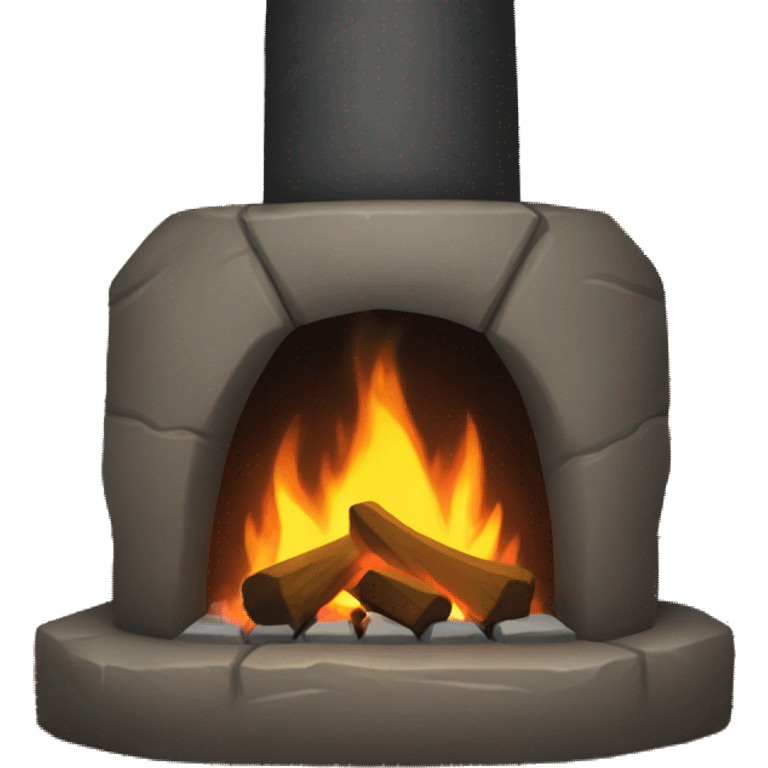 camp fireplace emoji