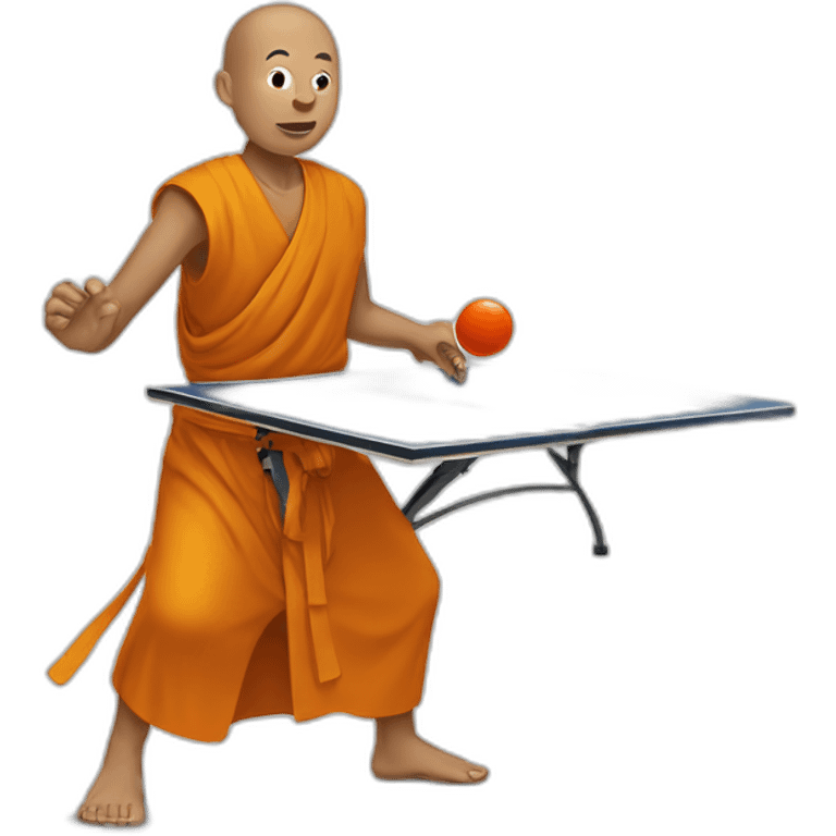 monk-playing-ping-pong emoji