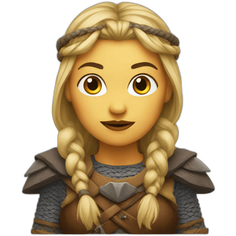 Viking woman emoji