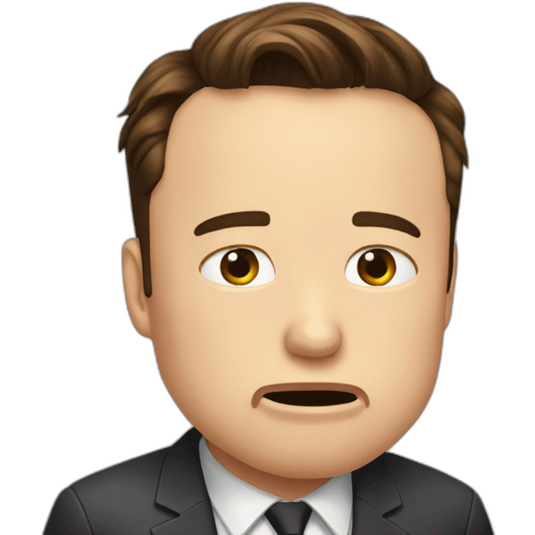 Elon Musk Crying emoji