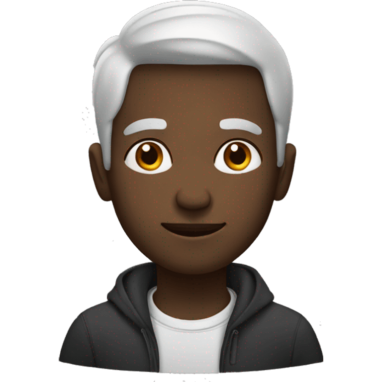 older brother black  emoji