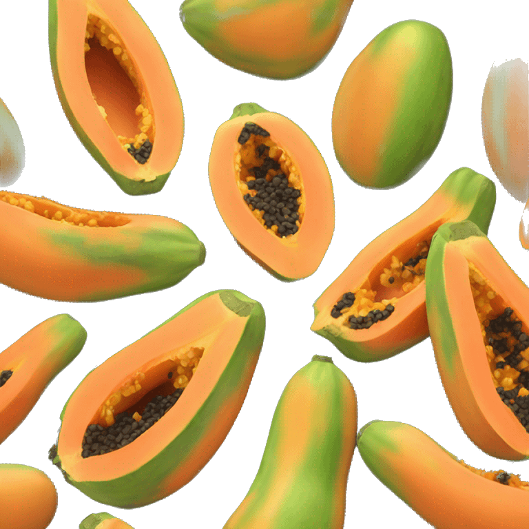 papaya emoji