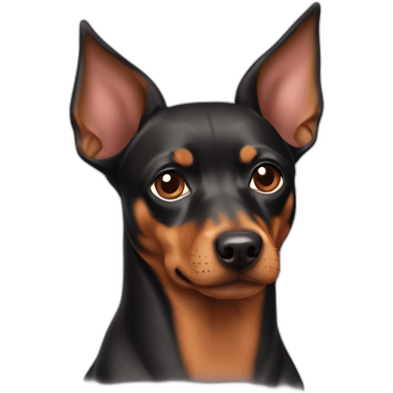 pinscher brun nain emoji