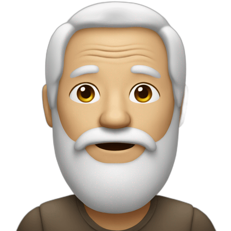 hairy old man emoji