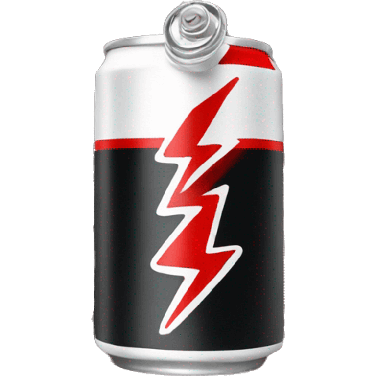 energy drink with colors red and black emoji