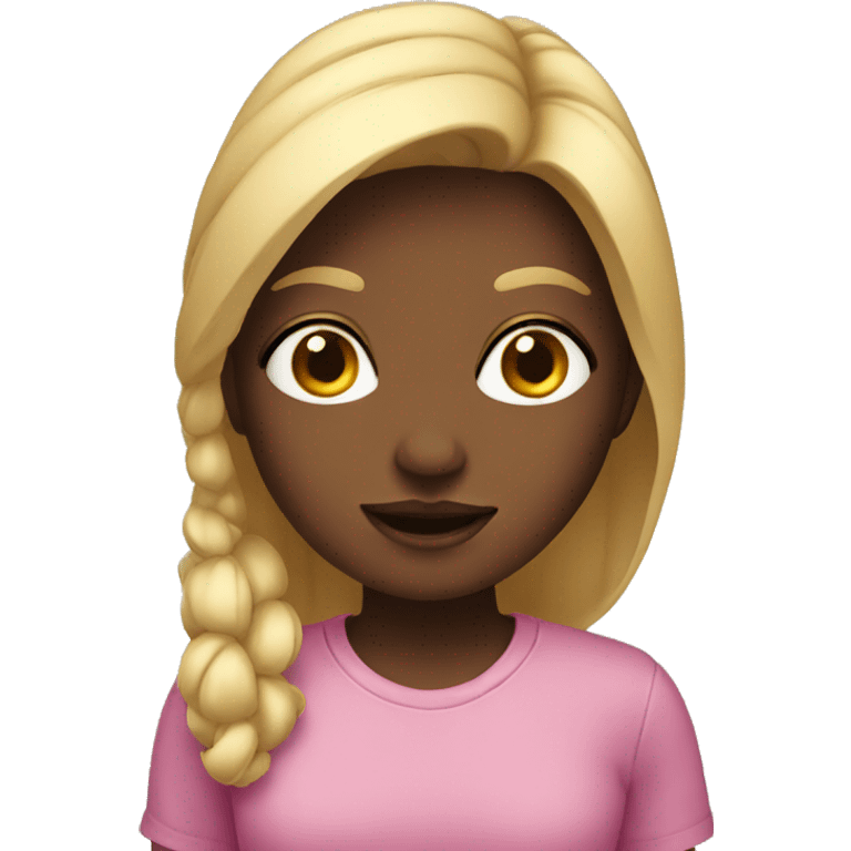 A girl  emoji