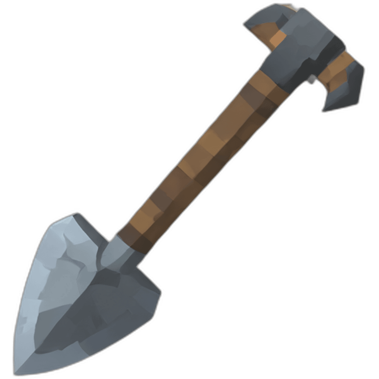 Pickaxe netherite Minecraft emoji