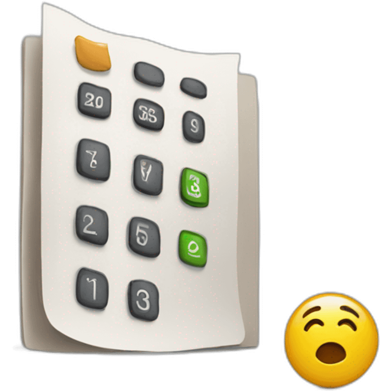 accounting emoji