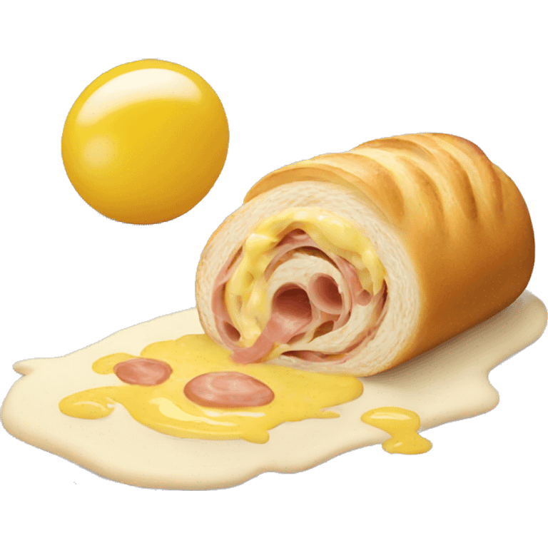 carbonara bread roll emoji