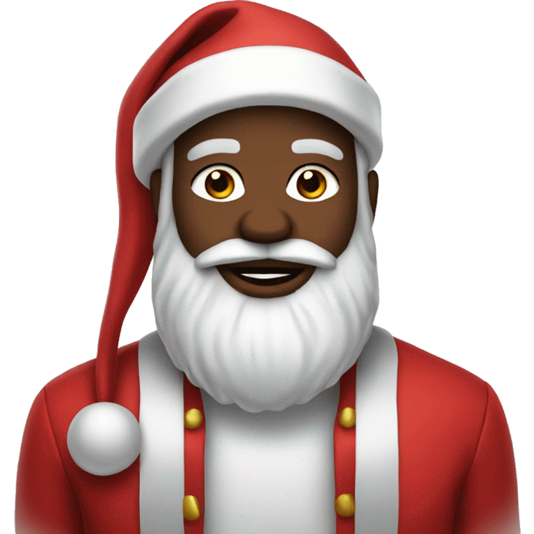 Black Santa  emoji