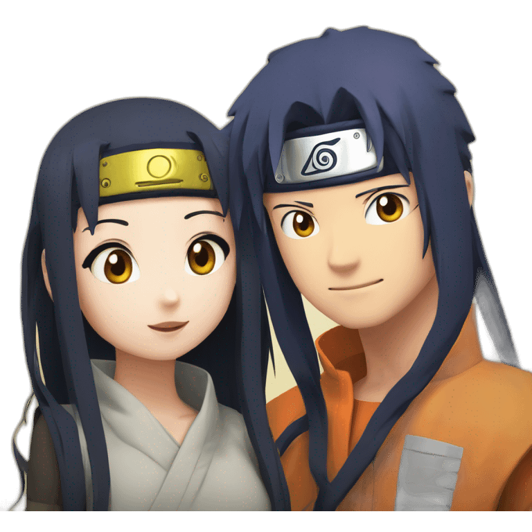 Naruto and hinata emoji