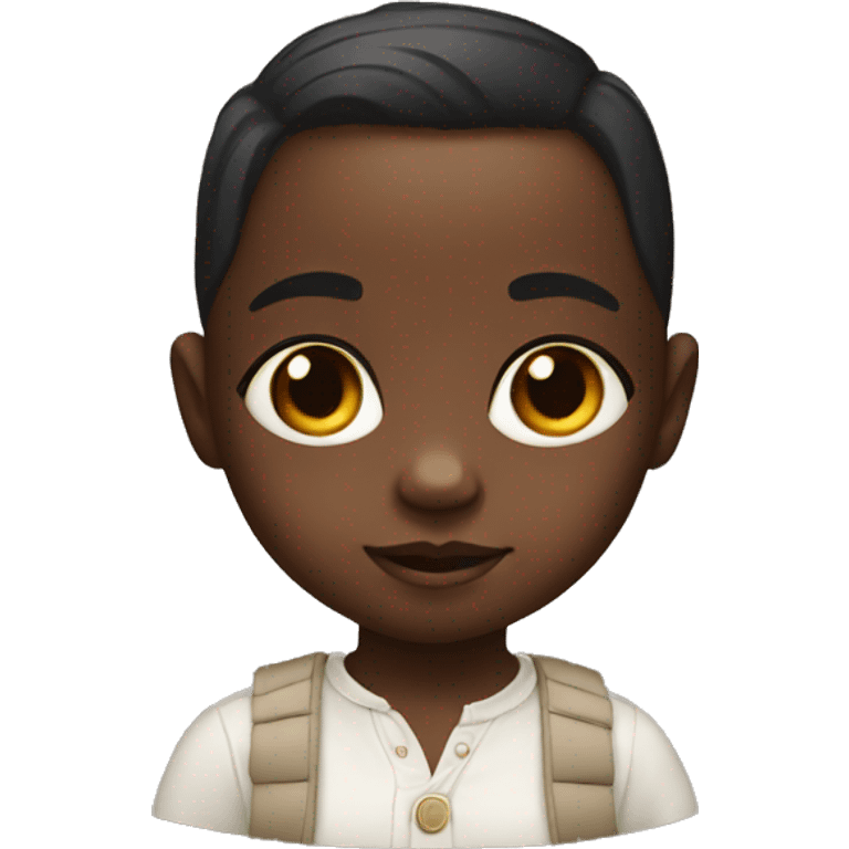 Black baby emoji