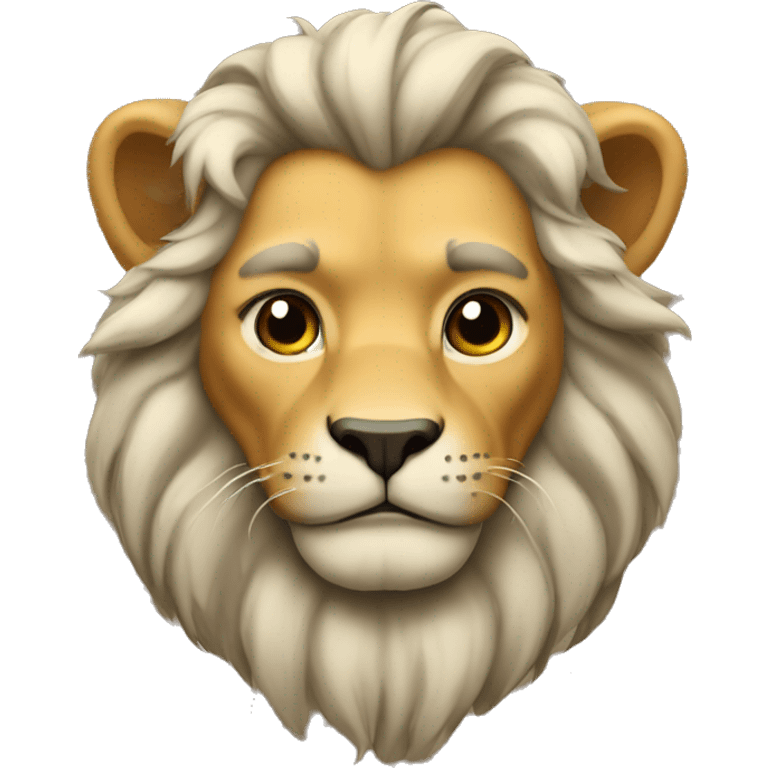 León enamorado  emoji