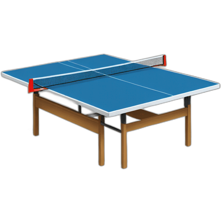 ping-pong table emoji