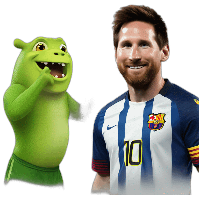 Sherk con messi emoji